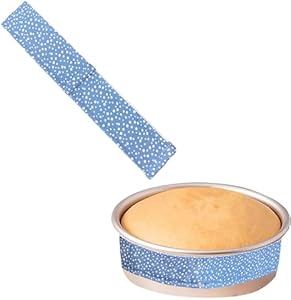 3PCS Bake Even Strip Tray Protection Strap Strip Anti-deformation Baking Cake accesorios (Blue) Yuomtf