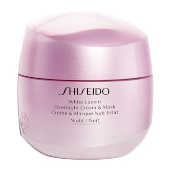 Ночной крем и маска White Lucent Shiseido