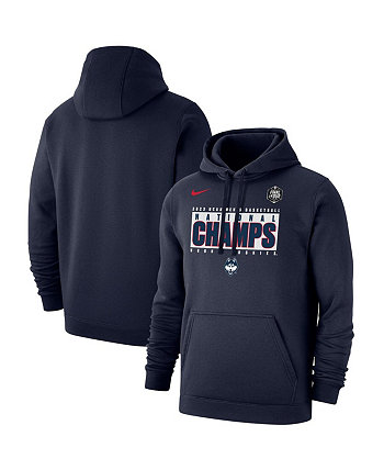 Men's Navy UConn Huskies 2023 NCAA Men’s Basketball National Champions Pebble Pullover Hoodie Nike