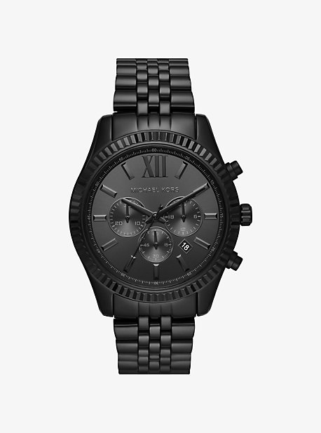 Michael kors lexington black discount