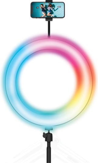 12-дюймовый кольцевой светильник с изменяющимся цветом BROOKSTONE