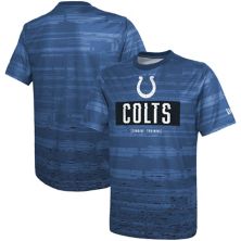 Мужская футболка New Era Royal Indianapolis Colts Combine Authentic Sweep New Era