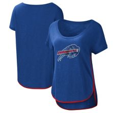 Женская футболка с круглым вырезом G-III 4Her by Carl Banks Royal Buffalo Bills Rookie G-III