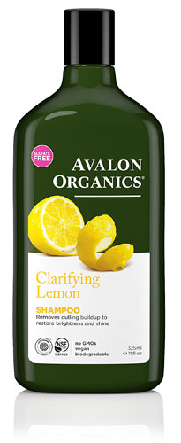 Avalon Organics Шампунь очищающий с лимоном -- 11 жидких унций Avalon Organics