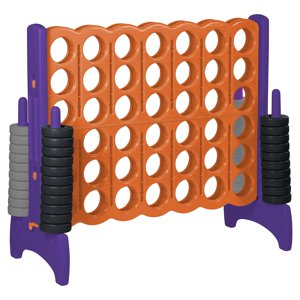 ECR4Kids Jumbo 4-To-Score, Orange, Purple ECR4Kids