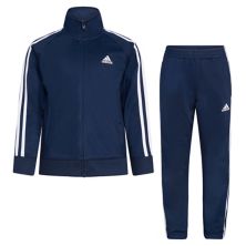 Трикотажная куртка и спортивный комплект adidas для мальчика для малышей Adidas
