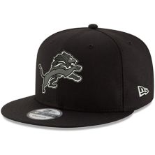 Мужская регулируемая шляпа New Era Black Detroit Lions B-Dub 9FIFTY New Era x Staple