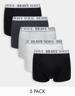 Мужские Трусы Brave Soul в наборе из 5 штук Brave Soul