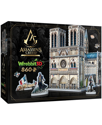 3D-пазл Wrebbit Assassin's Creed Unity Notre-Dame, 860 деталей University Games