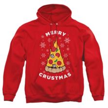 Merry Christmus Christmas Pizza Unisex Adult Pullover Hoodie Licensed Character