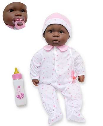 Розовый наряд для куклы La Baby African American 20 дюймов с мягким телом JC Toys