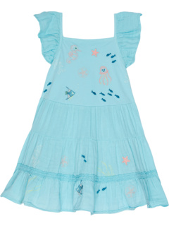 Платье с принтом The Nature Conservancy Ocean (для малышей/маленьких детей/больших детей) PEEK
