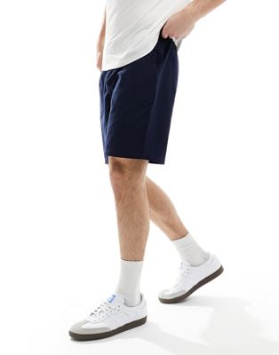 Another Influence linen look shorts in navy Another Influence