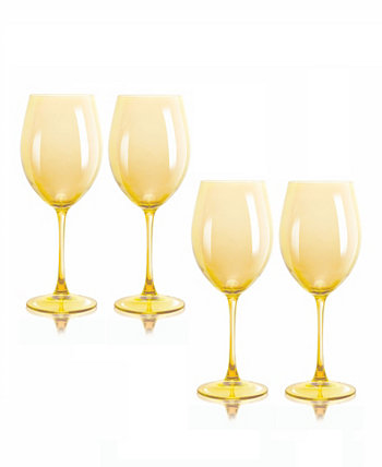 Универсальные бокалы для вина Carnival, 20 унций, набор из 4 шт. Qualia Glass