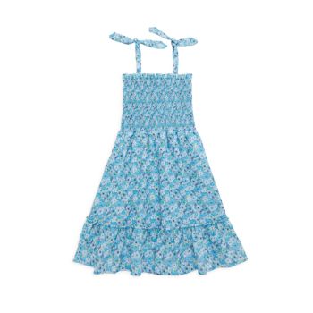 Маленькая девочка &amp;amp; Платье для девочки Eddie с цветочным принтом Little Peixoto