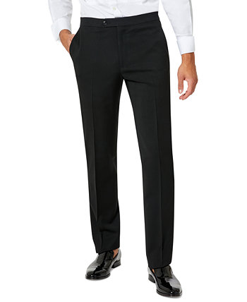 Мужские эластичные черные брюки-смокинги Modern-Fit Flex Tommy Hilfiger