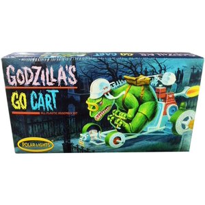 Skill 2 Model Kit Godzilla's Go Cart Model Kit by Polar Lights Polar Lights