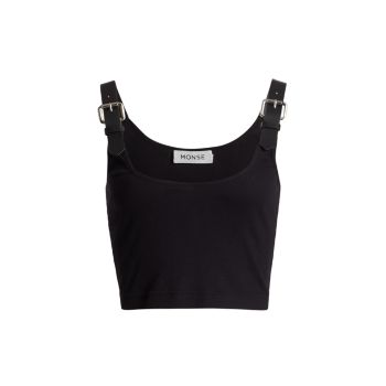 Belted Crop Top MONSE