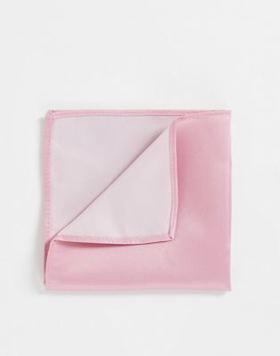 ASOS DESIGN pocket square in pink ASOS DESIGN