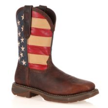 Ботинки в стиле вестерн Durango Workin' Rebel с американским флагом и стальным носком Nord Trail