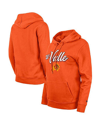 Женский пуловер с капюшоном Orange Phoenix Suns 2023/24 City Edition New Era