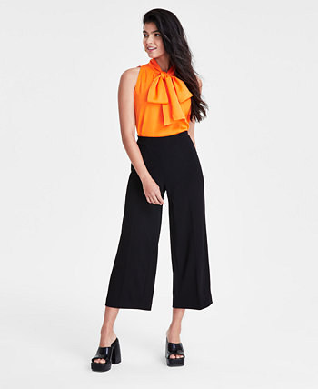 Women's High-Rise Wide-Leg Ankle Pants, Created for Macy's Bar III