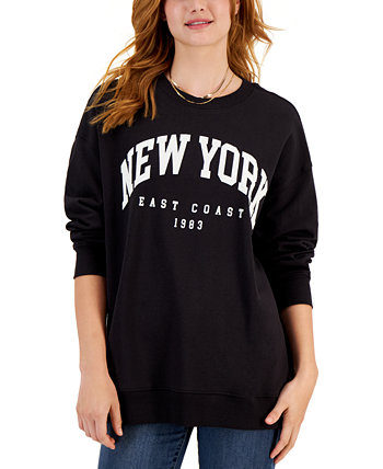Juniors' New York Crewneck Sweatshirt Rebellious One