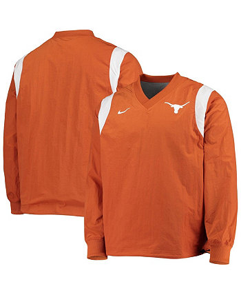 Мужская куртка-ветровка Texas Orange Texas Longhorns Rev Pullover Nike