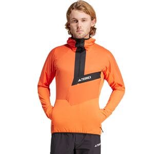 Сверхлегкая флисовая куртка с капюшоном на молнии 1/2 Techrock Adidas