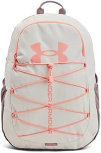 Under Armour Unisex-Adult Hustle Sport Backpack , (014) Black / / Metallic Pewter , One Size Fits All Under Armour