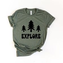 Explore Trees Short Sleeve Graphic Tee Simply Sage Market