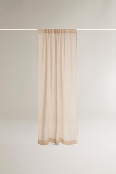 SHEER CURTAIN Zara Home