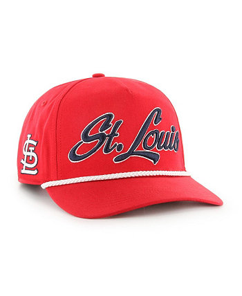 Мужская красная регулируемая кепка St. Louis Cardinals с навесным механизмом '47 Brand