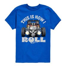 Boys 8-20 Hot Wheels This Is How I Roll Graphic Tee Hot Wheels