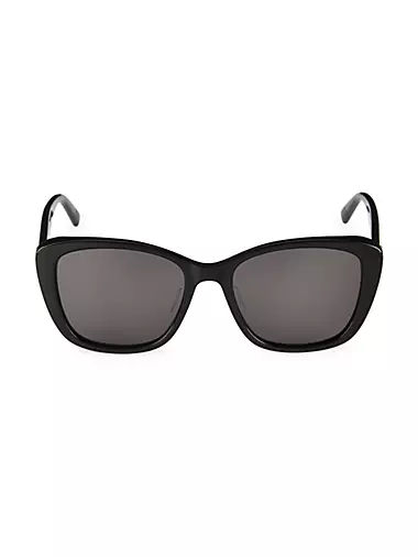 Minimalist 55MM Cat-Eye Sunglasses Bottega Veneta