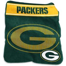 Green Bay Packers 60'' x 80'' XL Raschel Plush Throw Blanket Unbranded
