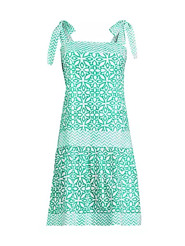 Aspen Squareneck Cotton Dress Ro's Garden