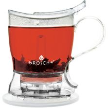 GROSCHE Aberdeen 34-oz. Easy Pour Tea Steeper Teapot Grosche