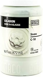 Amaco Celadon Glazes - Snow, Pint Amaco