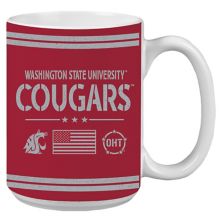 Washington State Cougars 15oz. OHT Military Appreciation Mug Indigo Falls