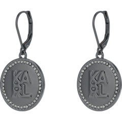 Серьги-подвески с монетами Karl Lagerfeld Paris