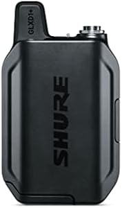 Shure GLXD1+ Bodypack Transmitter - for use with GLX-D+ Dual Band Digital Wireless Microphone Systems, Receiver Sold Separately (GLXD1+=-Z3) Shure