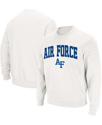 Мужская белая толстовка с логотипом Air Force Falcons Arch Colosseum