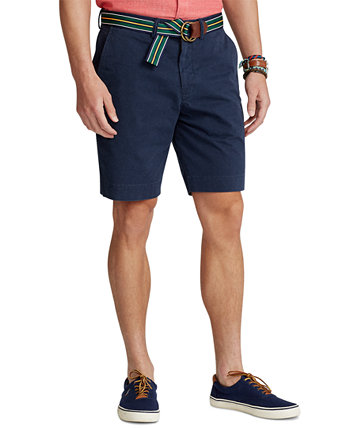Мужские стрейч классические шорты 9 дюймов Polo Ralph Lauren
