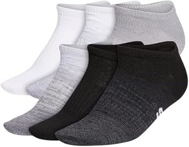 adidas Women's Superlite Badge of Sport No Show Socks (6-pair) Adidas