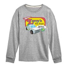 Boys 8-20 Hot Wheels Larry's Tow Truck Long Sleeve Graphic Tee Hot Wheels