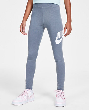 Спортивная одежда Леггинсы со средней посадкой для больших девочек Essentials Nike