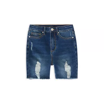 Маленькая девочка и усилитель; Обрезанные джинсовые шорты Aubrey для девочек Joe's Jeans