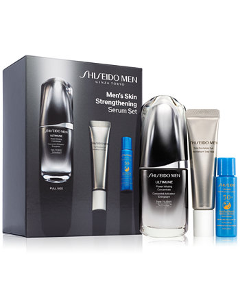 3 шт. Набор мужских сывороток для укрепления кожи Shiseido
