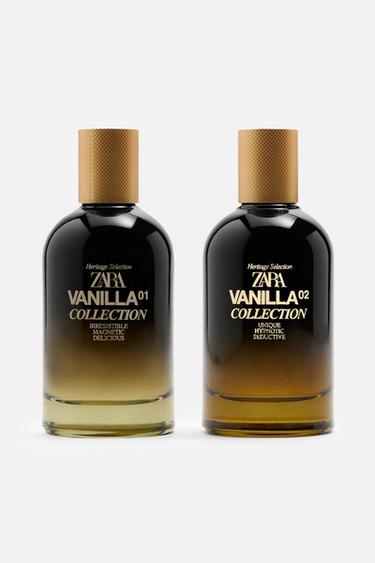 Парфюмерная вода VANILLA COLLECTION 01 и 02, 2 x 100 мл - богатые цветочные и гурманские ароматы Zara